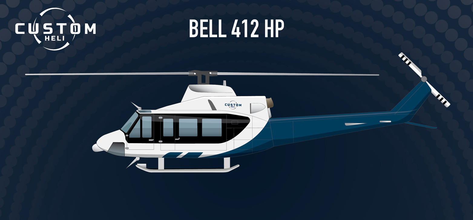 Bell 412 HP Helicopter